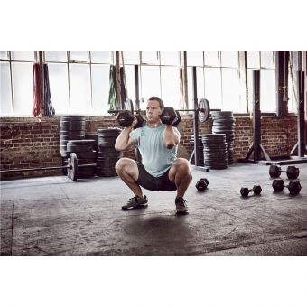 Гантель гексагональная Reebok 12,5 кг RSWT-11125