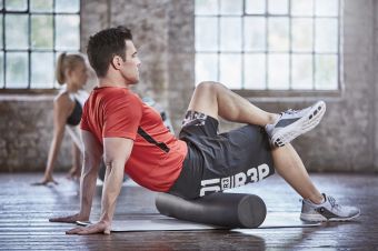 Пінний валик для йоги Reebok RSYG-16007 (подовжений)