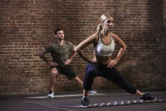 Мат для фитнеса Reebok RAMT-12235BK
