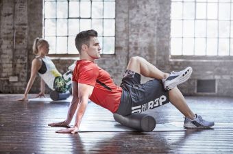 Пінний валик для йоги Reebok RSYG-16007 (подовжений)