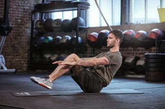 Мат для фітнесу Reebok RAMT-11014BK