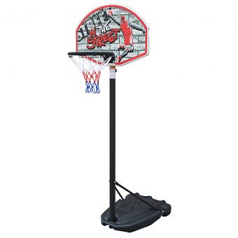 Баскетбольная стойка SBA S881R детская 66x46 см