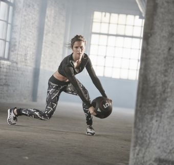 Медбол з ручками Adidas ADBL-10413 5 кг
