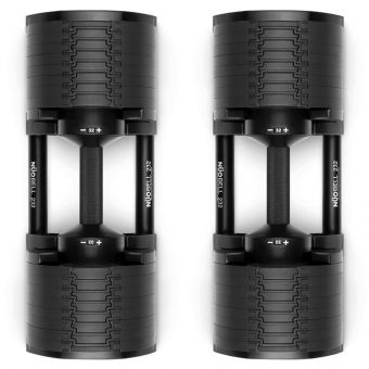 Гантели наборные NUO Nuobell All Black 2-32 кг пара