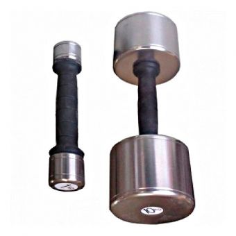 Гантель InterAtletika ST541 пластик-хром 3 кг