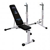 Стойка InterAtletikGym "Профи" ST-007 + скамья Профи ST-008