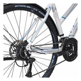 Велосипед 28" CROSS Travel Lady 27 spd рама 17" 2015 белый