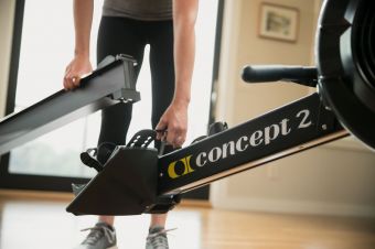 Гребной тренажер Concept2 с высокими ножками