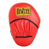 Лапы боксерские BENLEE Russian 195022-2514 красный-черный