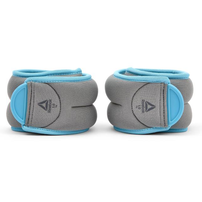 Утяжелители для ног Reebok RAWT-11074BL 1 кг - купить в Киеве и Украине